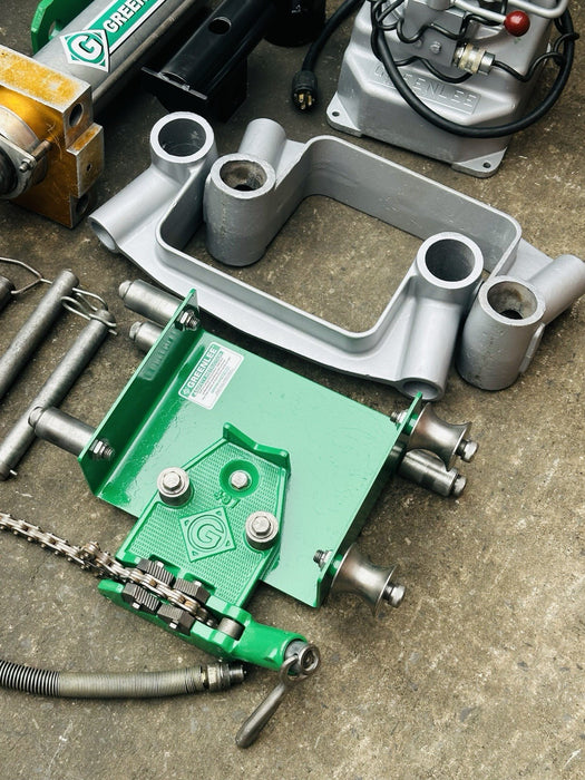 Greenlee 881CT Cam Track Bender 2.5”-4” Rigid EMT Hyd Pump 1813 Table + WARRANTY