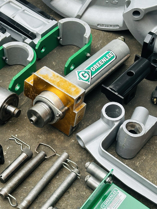 Greenlee 881CT Cam Track Bender 2.5”-4” Rigid EMT Hyd Pump 1813 Table + WARRANTY