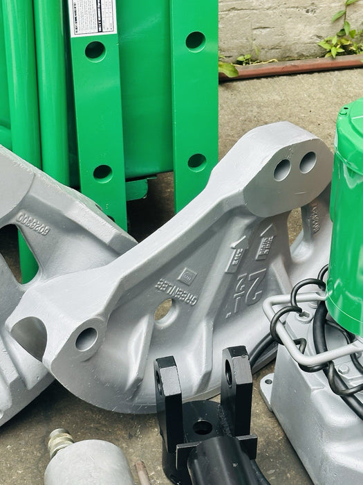 Greenlee 881CT Cam Track Bender 2.5”-4” Rigid EMT Hyd Pump 1813 Table + WARRANTY