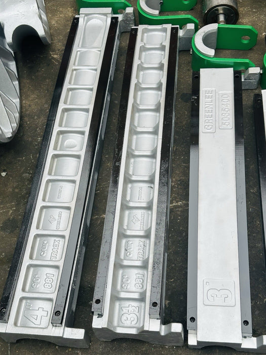 Greenlee 881CT Cam Track Bender 2.5”-4” Rigid EMT Hyd Pump 1813 Table + WARRANTY