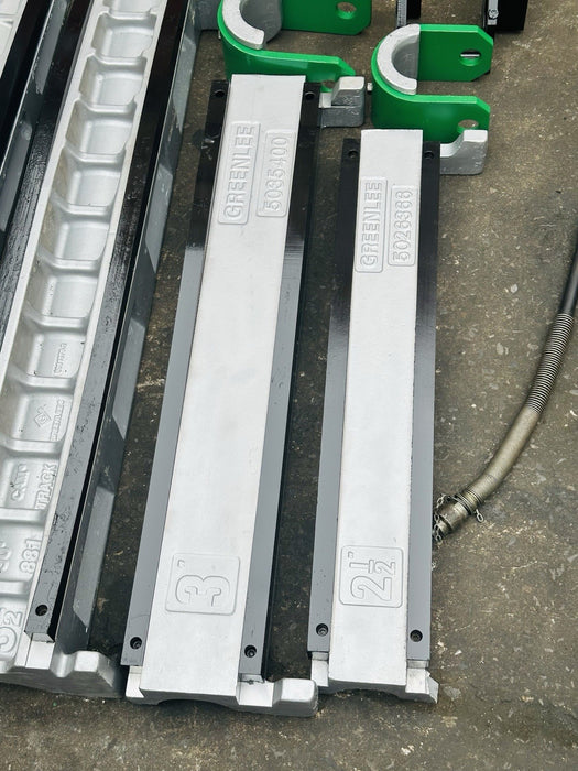 Greenlee 881CT Cam Track Bender 2.5”-4” Rigid EMT Hyd Pump 1813 Table + WARRANTY