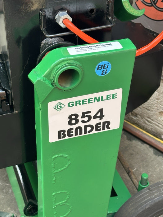 Greenlee 854 Conduit Pipe Bender EMT IMC RIGID 1/2-2" NW Board 1-YR Warranty BG8