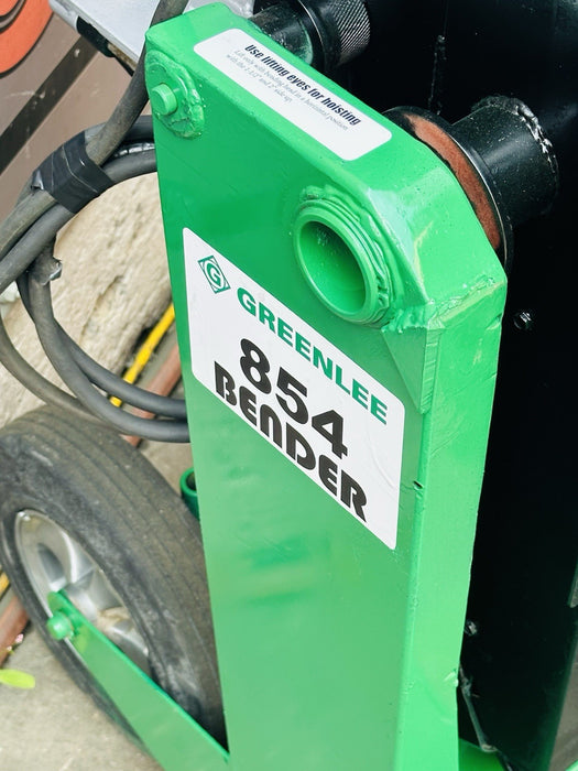 Greenlee 854 Conduit Pipe Bender EMT IMC RIGID 1/2-2" NW Board 1-YR Warranty BG8