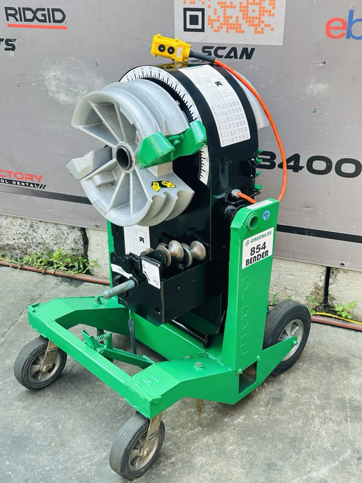 Greenlee 854 Conduit Pipe Bender EMT IMC RIGID 1/2-2" NW Board 1-YR Warranty BG8