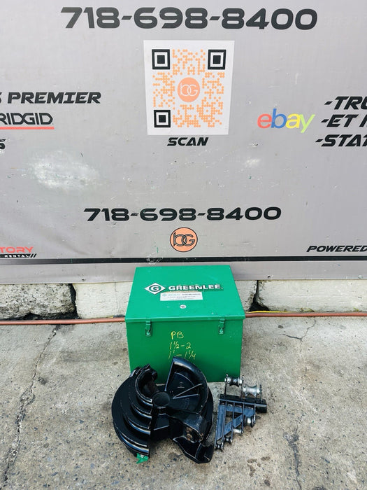 Greenlee 12586 PVC-Coated Rigid Shoe Group 1/2-2” for 555 Bender Series Mint #6
