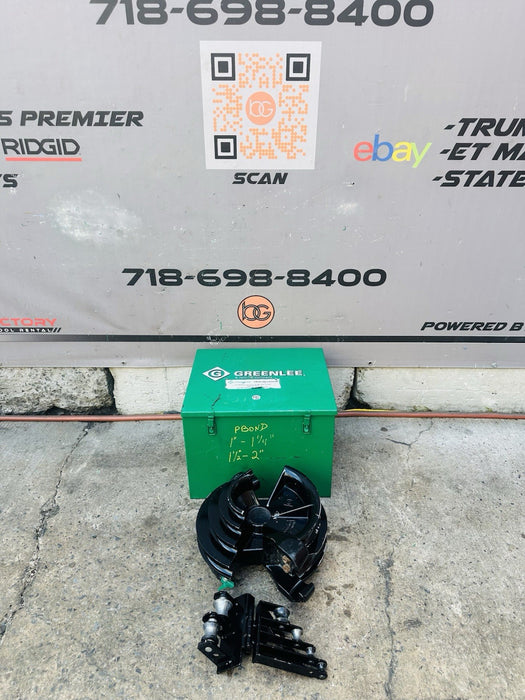 Greenlee 12586 PVC-Coated Rigid Shoe Group 1/2-2” for 555 Bender Series Mint #8