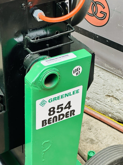 Greenlee 854 Conduit Pipe Bender EMT IMC RIGID 1/2-2 NW Board 1-YR Warranty BG10