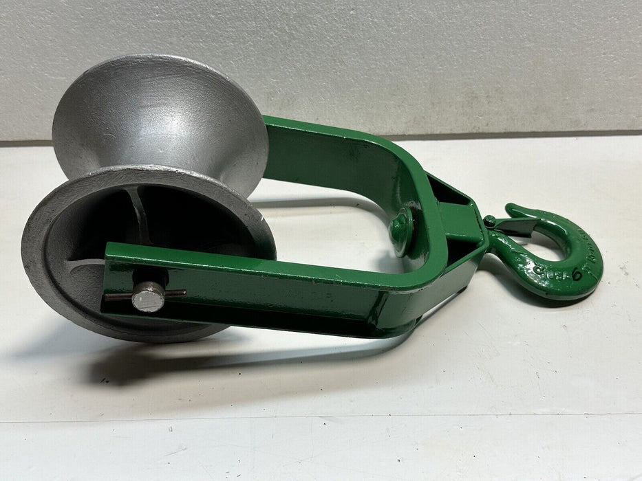 Greenlee 650 Cable Puller Sheave Hook - 6 inch For Tugger Puller #6