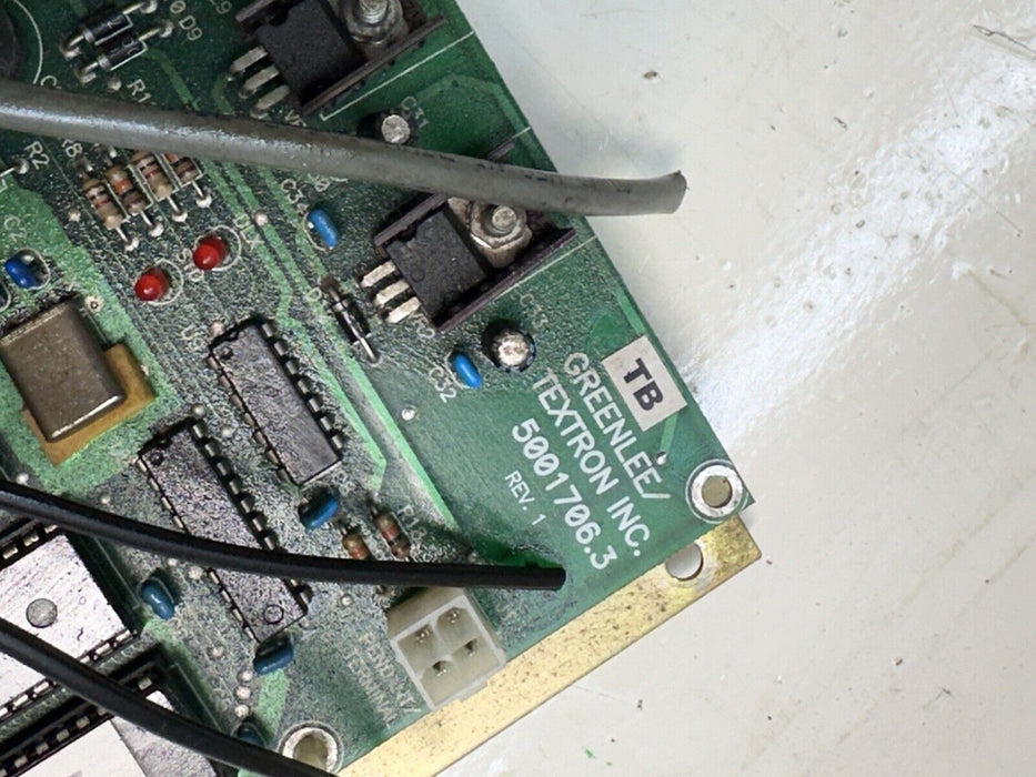 GREENLEE 855 I/O INPUT OUTPUT  COMPUTER CONTROL BOARD #1