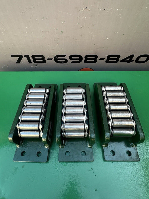 Quantity 3 Hilman Rollers 15-NT Narrow Top Skates Dolly 15 Ton, 30k Lbs Cap Each