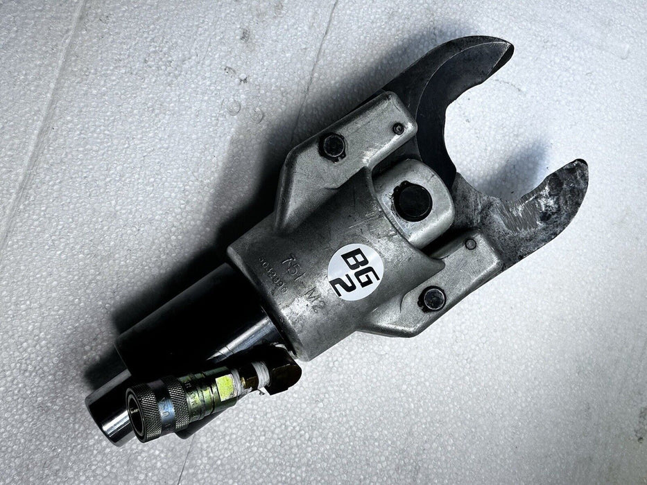 GREENLEE 750 751-M2 HYDRAULIC CABLE CUTTER W/ CURRENT TOOL RAM #BG2