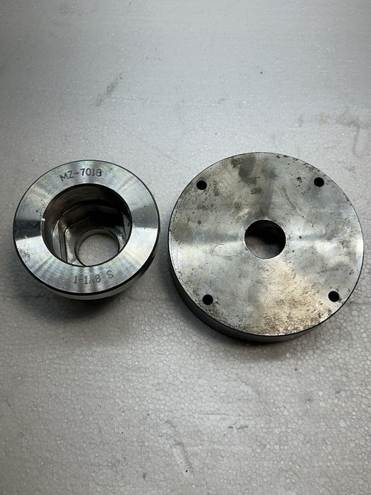 Skidmore Wilhelm MZ 1-1/8" Bolt Plate MZ-518 and 1-1/8" S Bushing MZ-7018 Set