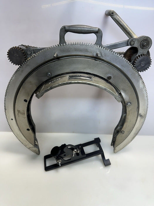 Mathey Pipe Beveling Machine, Manual Saddle Beveler 6"-12" , 2SA #10