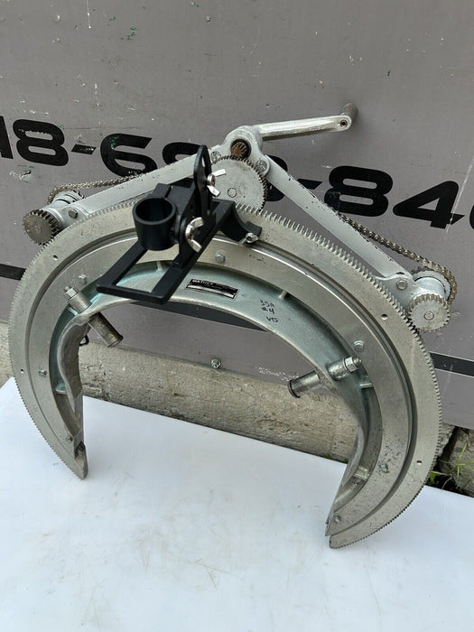 Mathey Dearman 3SA Pipe Beveling Machine 14-20" + New Bridge And Torch Holder #4