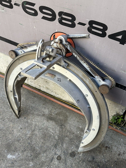 Mathey Dearman 3SA Pipe Beveling Machine 14-20" + Bridge & Torch Holder #13