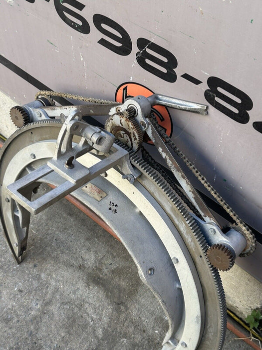 Mathey Dearman 3SA Pipe Beveling Machine 14-20" + Bridge & Torch Holder #13