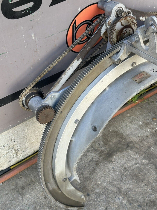 Mathey Dearman 3SA Pipe Beveling Machine 14-20" + Bridge & Torch Holder #13