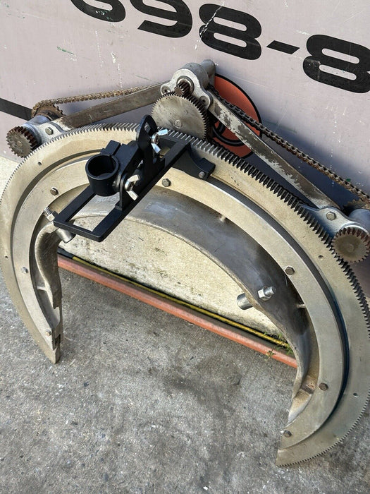 Mathey Dearman 3SA Pipe Beveling Machine 14-20" + New Bridge & Torch Holder #14