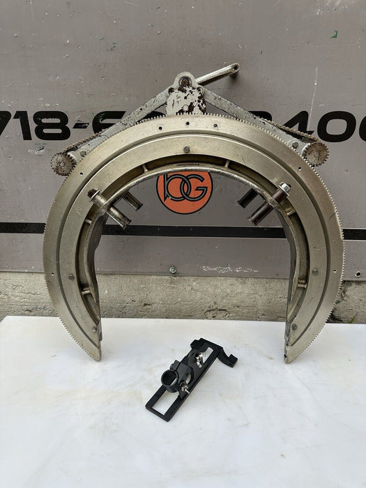 Mathey Dearman 3SA Pipe Beveling Machine 12-20" + New Bridge & Torch Holder #24