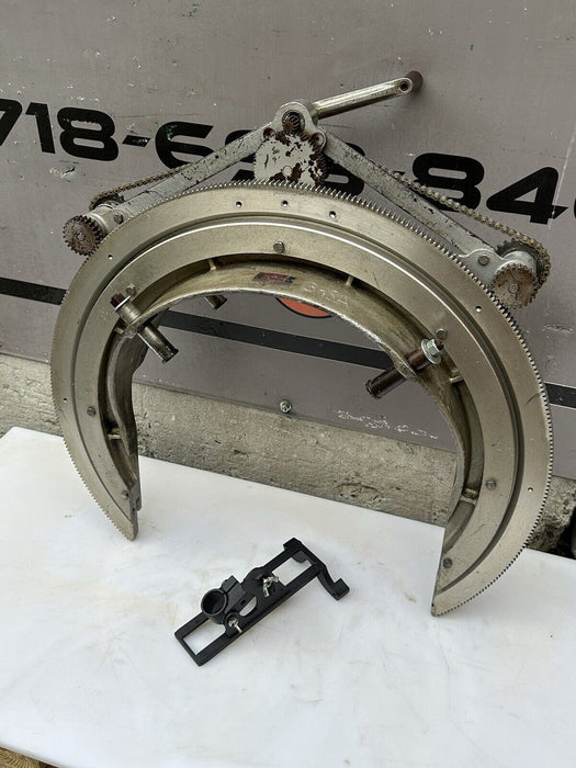 Mathey Dearman 3SA Pipe Beveling Machine 12-20" + New Bridge & Torch Holder #24