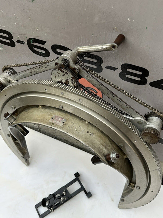 Mathey Dearman 3SA Pipe Beveling Machine 12-20" + New Bridge & Torch Holder #24