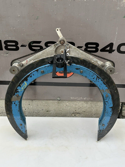 H&M 2C-20 Pipe Beveling Saddle Machine 12 - 20" + New Bridge ,  9/30 #3