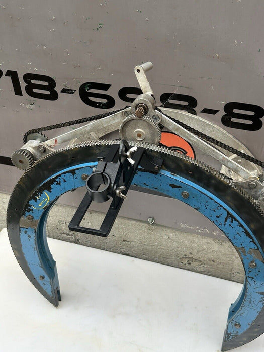 H&M 2C-20 Pipe Beveling Saddle Machine 12 - 20" + New Bridge ,  9/30 #3