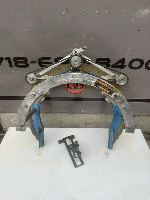 H&M 2C-20 Pipe Beveling Saddle Machine 12 - 20" + New Bridge ,  9/30 #3