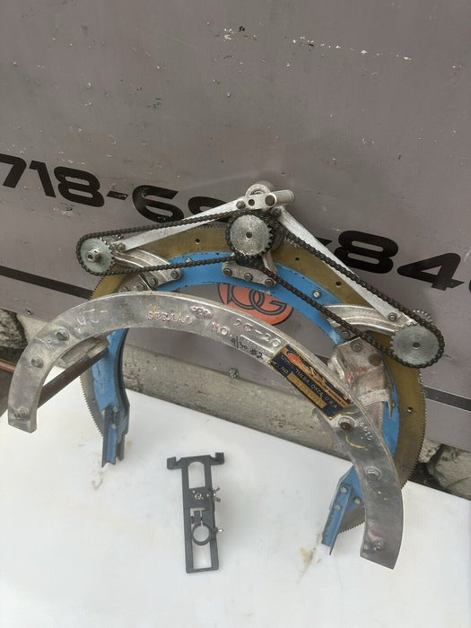 H&M 2C-20 Pipe Beveling Saddle Machine 12 - 20" + New Bridge ,  9/30 #3