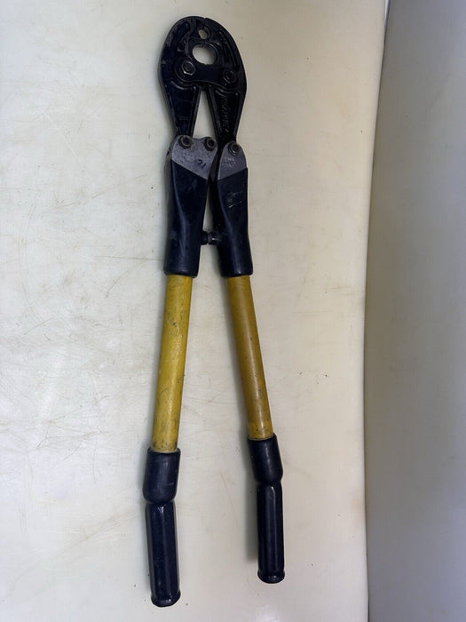 KEARNEY 28" Manual Compression Crimp Tool - Hand Crimper #21