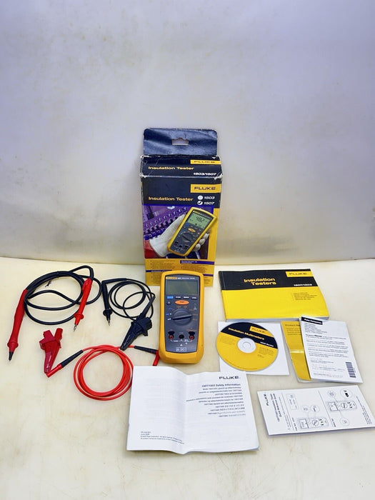 Fluke 1507 Insulation Tester W/Leads
