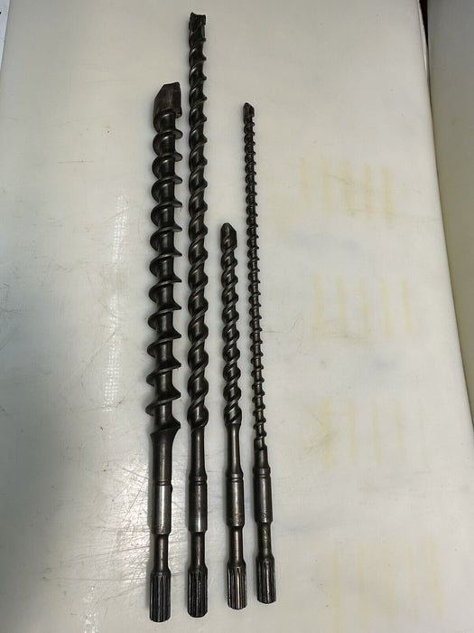 Spline Drive Concrete Rotary Hammer Drill Bits 5/8 ,7/8, 1”, 1-1/2” Germany #2