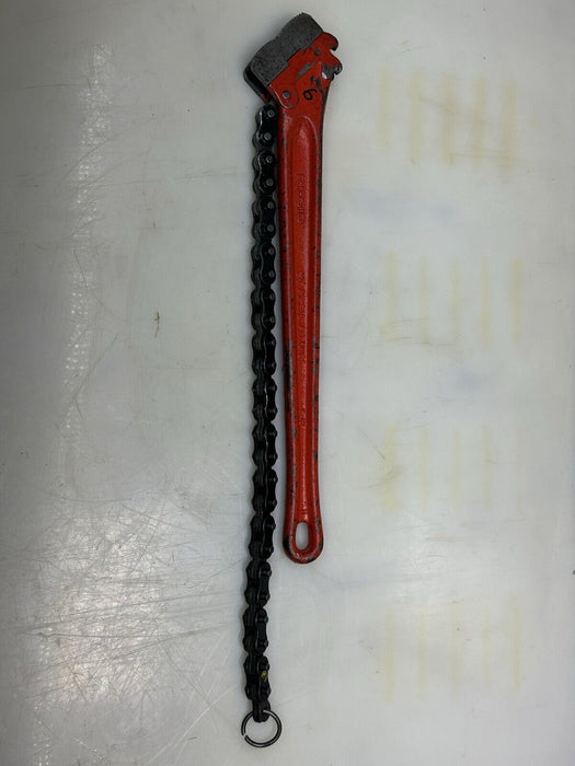 Ridgid C-18 Chain Wrench,Pipe Cap. 2-1/2 To 5" #6