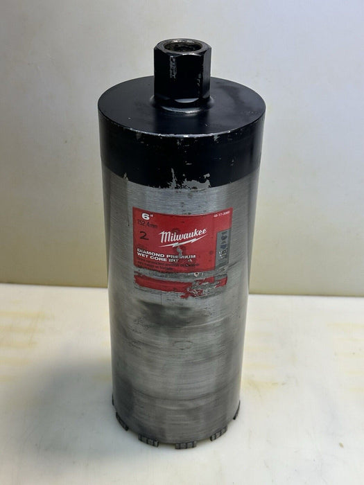Milwaukee 48-17-3060 6 in. Diamond Premium Wet Core Bit MINT #2