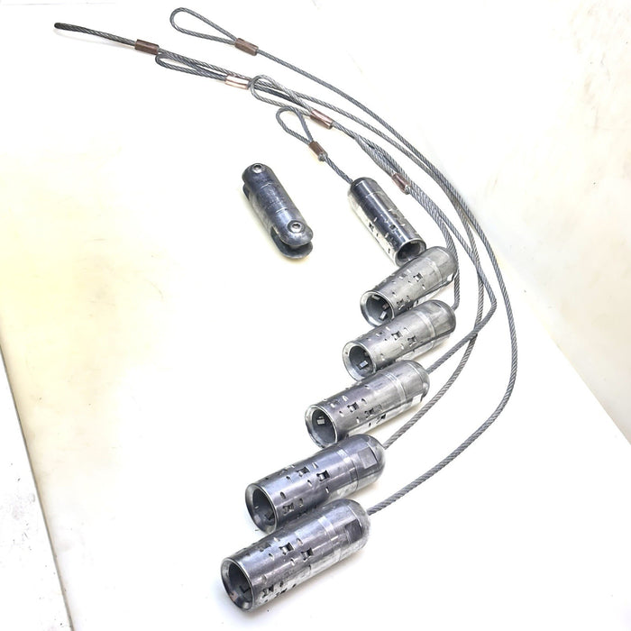 6 Rectorseal 97989 WS-600 600MCM & 500MCM Cable Wire Snagger w/ 10000lb Pulley