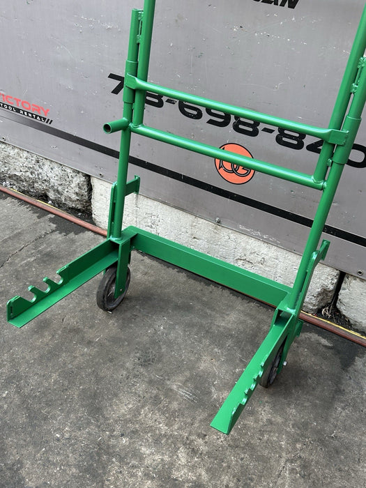 Greenlee 916 Wire Cable Reel Transporter Cart  Nice Unit  #BG3