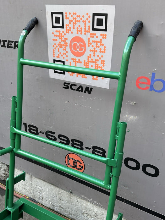 Greenlee 916 Wire Cable Reel Transporter Cart  Nice Unit  #BG3