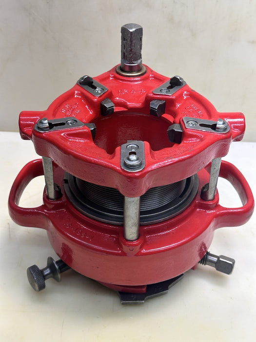 RIDGID 4P Jam proof pipe threader die head 2-1/2 to 4" Capacity + 3 1/2” Teeth