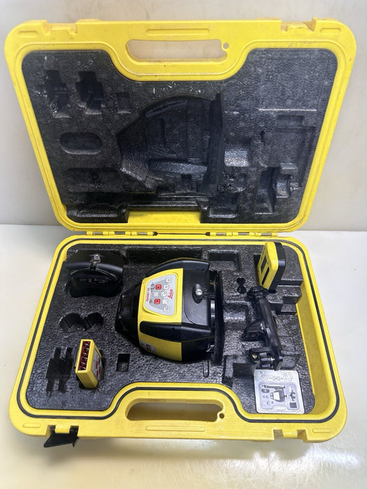 Leica Rugby 55, Rod Eye Receiver, Alkaline kit, Nice Set