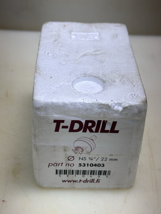 T-DRILL 5310403 3/4”/ 22mm Bit For T-60, T-35 Copper Pipe Forming Collaring