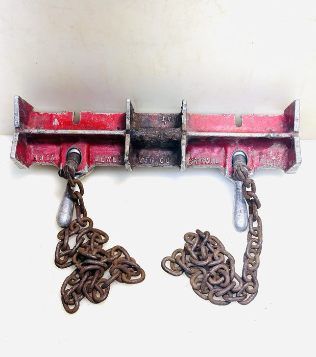 Jewel 1A Pipe Welding pipe clamp vise No. 1A