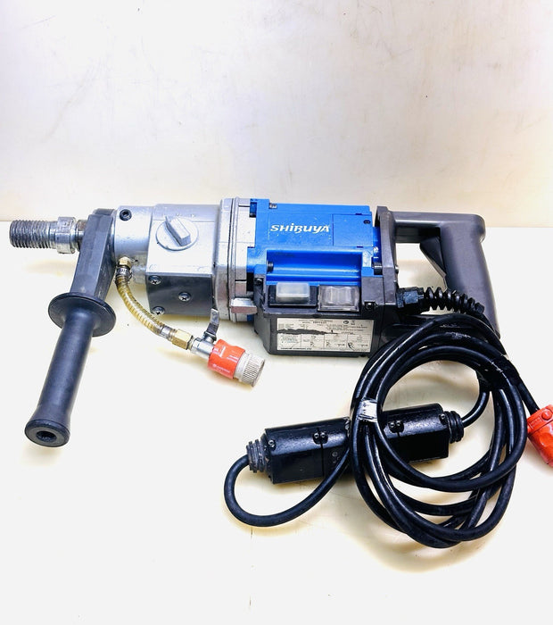 SHIBUYA HH-1531 HAND-HELD / MOUNTED DIAMOND CORE DRILL MACHINE 120v + HANDLE #2