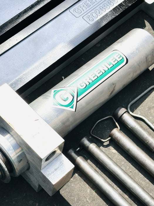 Greenlee 881CT Cam Track Bender 2.5”-4” Rigid EMT 960 Pump 1813 Table “WARRANTY”