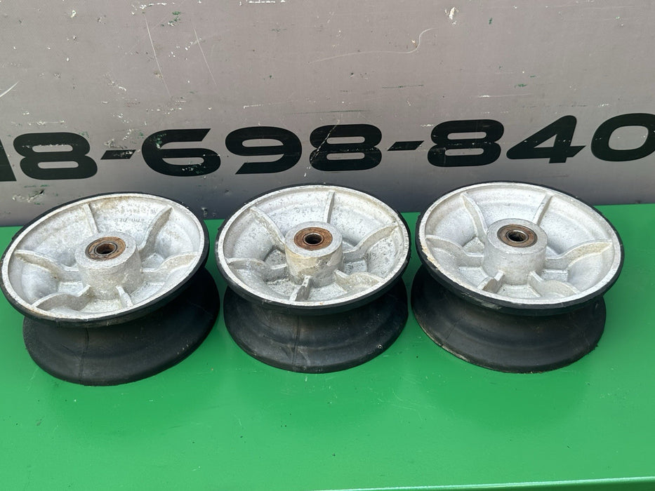 3 CURRENT 307-002 6" HOOK SHEAVE Nylatron