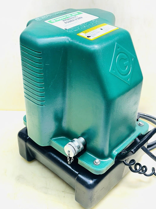 Greenlee 980 Hydraulic Power Pump 120 VAC 20 Amp 10k PSI For Pipe Bender Tested
