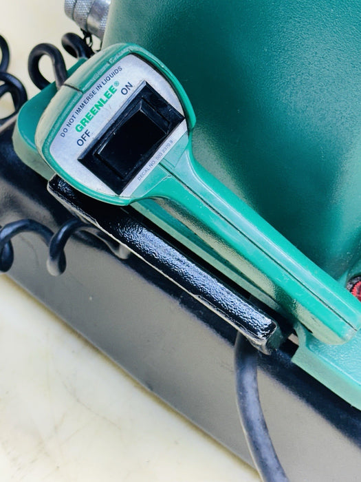 Greenlee 980 Hydraulic Power Pump 120 VAC 20 Amp 10k PSI For Pipe Bender Tested