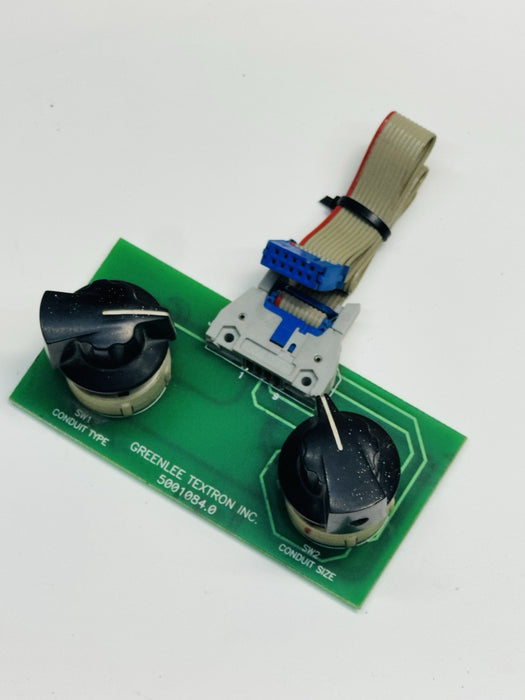 GREENLEE 855 SELECTOR SWITCH CIRCUIT BOARD CONDUIT PIPE BENDER TESTED 7/1