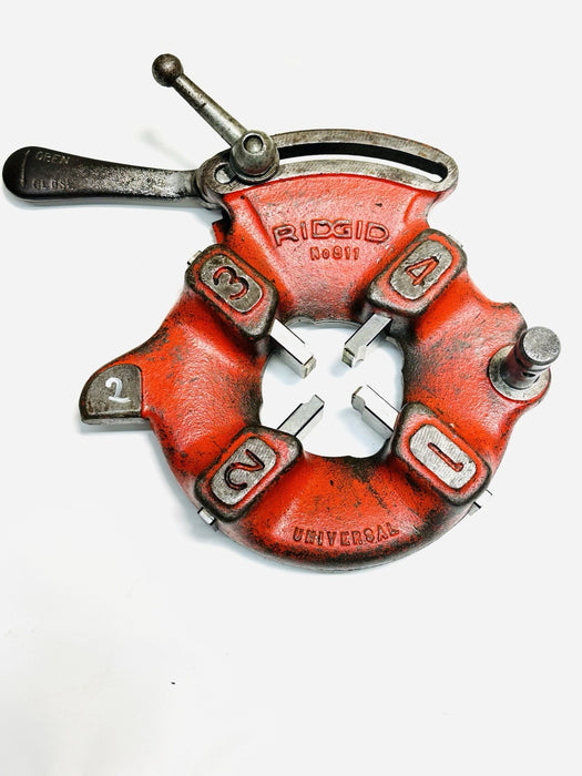 RIDGID 811 DIE HEAD WITH 1/2" - 3/4” NPT HS DIES #2
