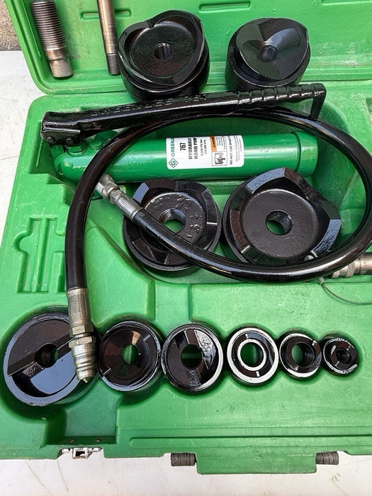 Greenlee 7310 SB Slug Buster KO Knockout Punch Set 1/2" - 4" , 767 Pump, #1