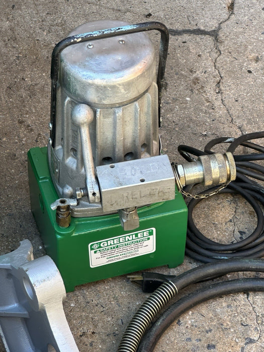 Greenlee 882 EMT & Rigid Bender 1-1/4, 1-1/2, 2”+ Electric Pump Works Great ✅